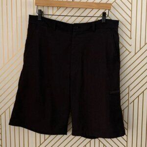 Pebble Beach Performance Golf Shorts, Men's 36 black Golf athletic athlesiure